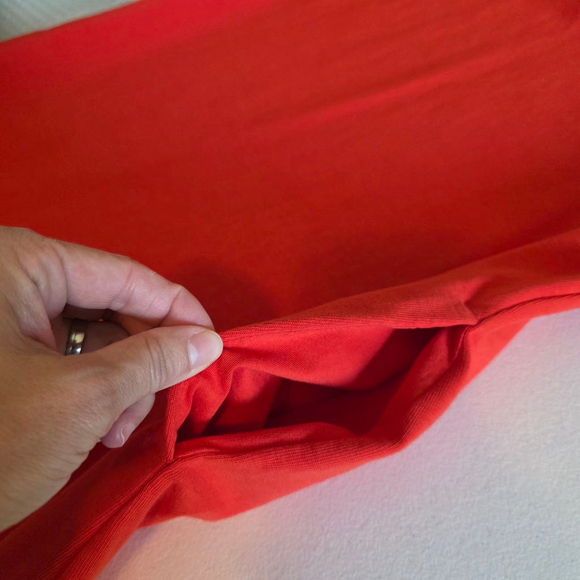 Women’s Nike Air Jordan Essentials T-Shirt Dress size M Orange - Picture 4 of 8